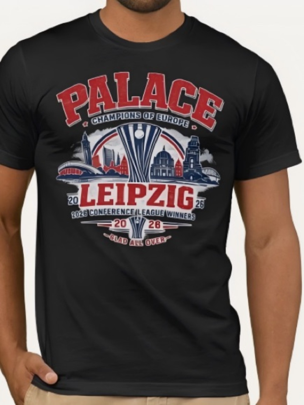 Crystal Palace Champions Shirt Top | League 2026 Conference Leipzig Tee T-Shirt